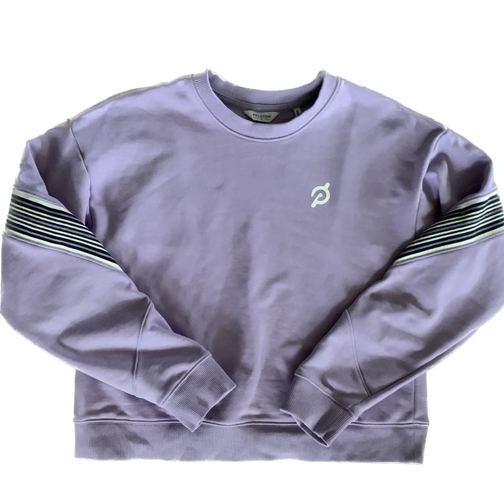 PELOTON Women's Sport Pullover in Purple (M) - Picture 2 of 5